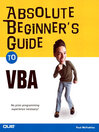 Absolute Beginner's Guide to VBA (eBook)
